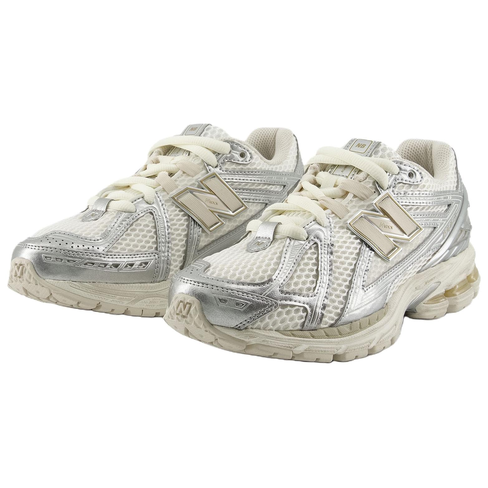 Кроссовки New Balance NB 1906R Устойчивая к истиранию Низкая Повседневная Обувь Унисекс Серебряная - изображение 3