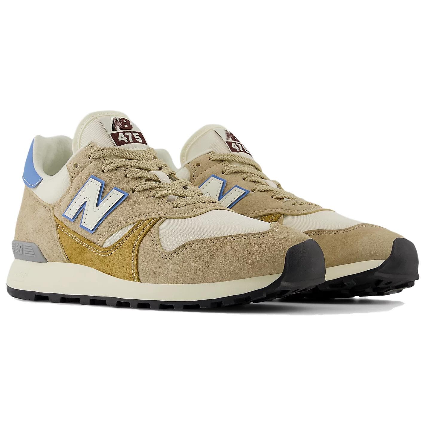 Кроссовки New Balance NB 475 Устойчивая к истиранию Низкая Повседневная Обувь Унисекс Коричневая - изображение 3