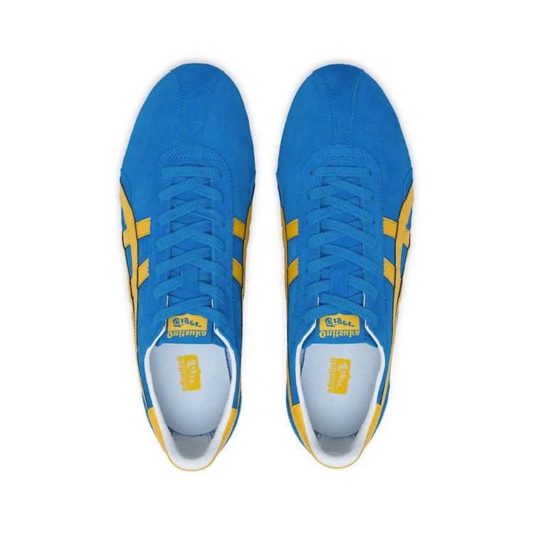 Кроссовки Onitsuka Tiger Runspark Low Casual Обувь Унисекс Синий Желтый - изображение 6