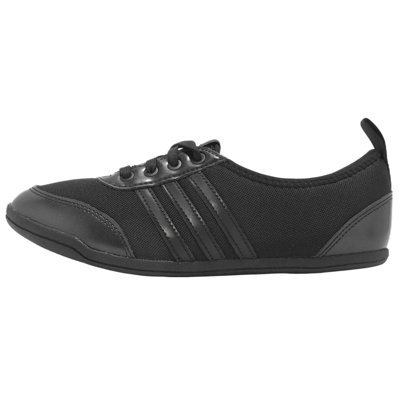 Кроссовки Adidas Diona Ballet противоскользящая устойчивая к истиранию низкий топ повседневная обувь женская черная - изображение 1