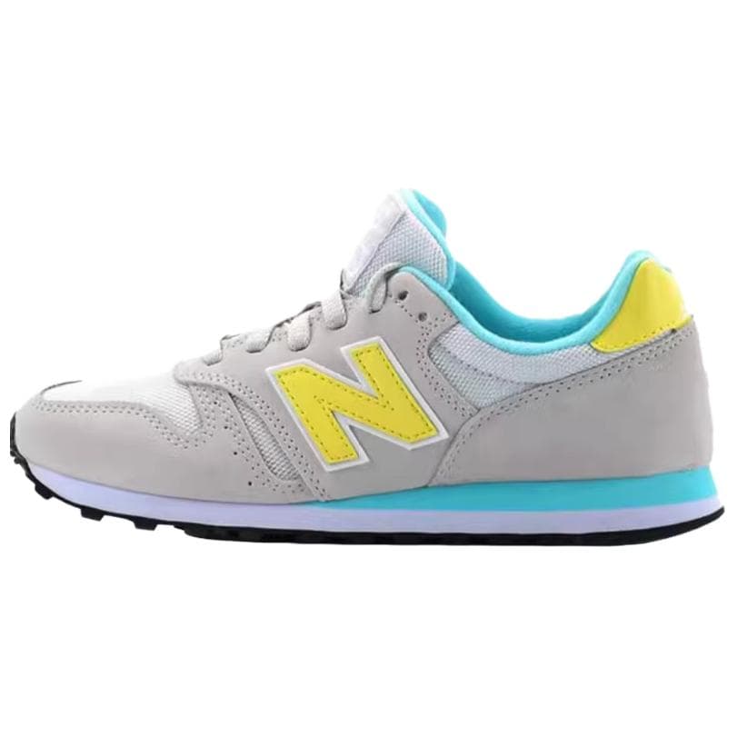 Кроссовки New Balance NB 373 Износостойкий Дышащий Низкий Верх Повседневная Обувь Женская Серый Белый - изображение 1