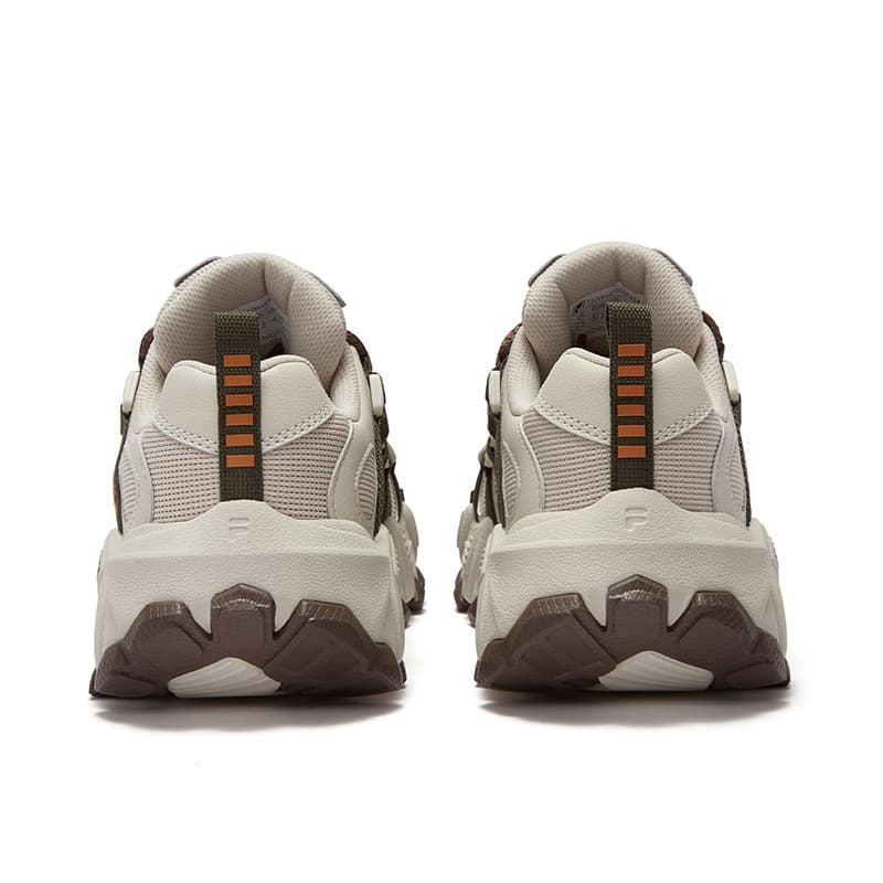 Кроссовки FILA FUSION EXOCET Горная Обувь Устойчивая к Износу Низкий Верх Повседневная Обувь Женская Миндально-Молочный Белый - изображение 5