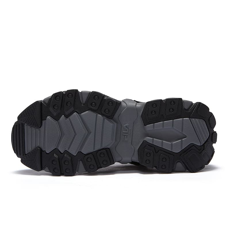 Кроссовки PERKS AND MINI x FILA FUSION Exocet ii Низкий Топ Повседневная Обувь Мужская Тень Черный Серый Черный - изображение 8