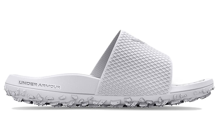 Сандалии Under Armour Project Rock Slides White - изображение 2