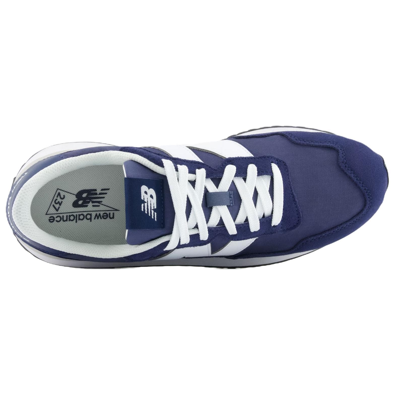Кроссовки New Balance NB 237 Устойчивая к истиранию Низкая Повседневная Обувь Унисекс Синяя - изображение 4