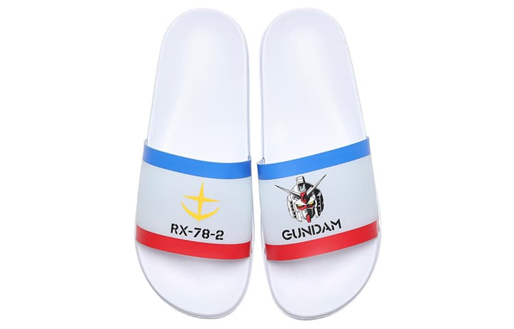 Сандалии 361° Gundam Slippers White Blue Red - изображение 4