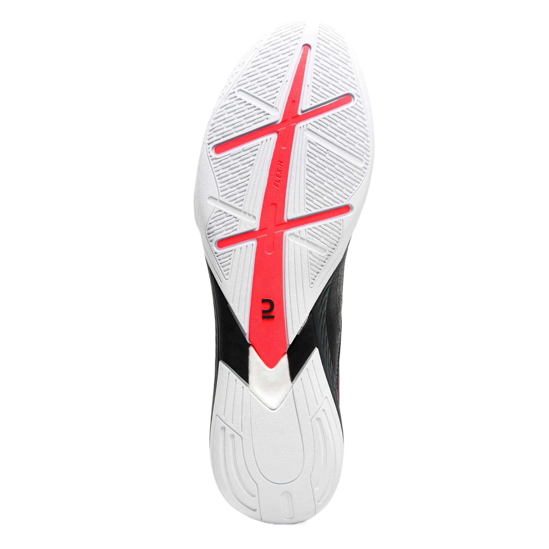 Кроссовки для футбола DECATHLON Ginka Pro Амортизация Футбольные бутсы Мужские Угольный Серый Флуоресцентный Коралловый Порошок - изображение 4