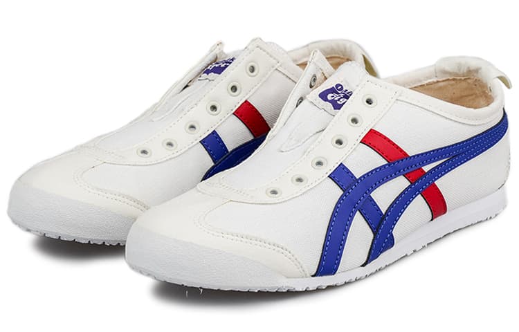 Кроссовки Onitsuka Tiger Mexico 66 Slip-On White Gold - изображение 3