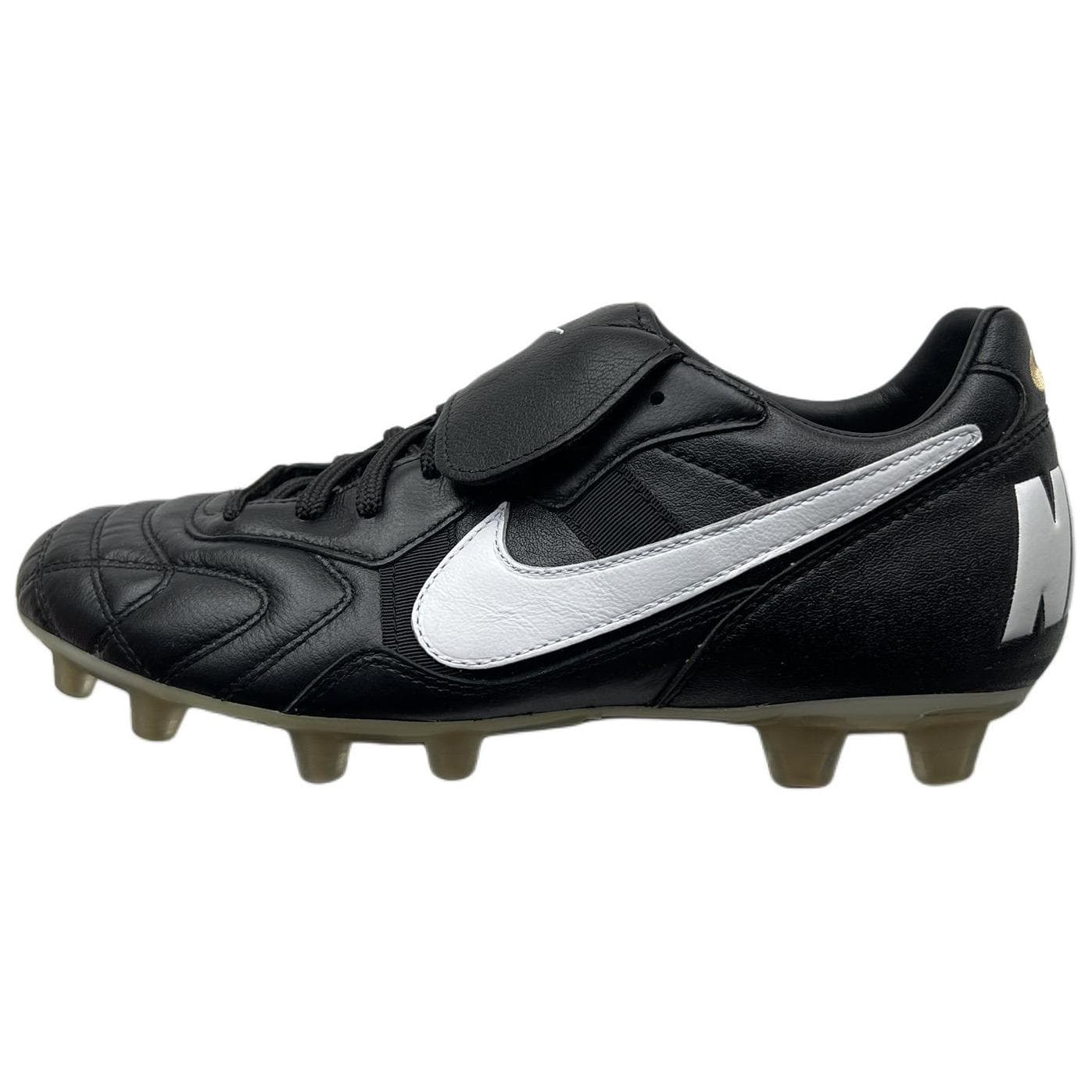 Кроссовки для футбола Nike Tiempo Premier FG Black White - изображение 1
