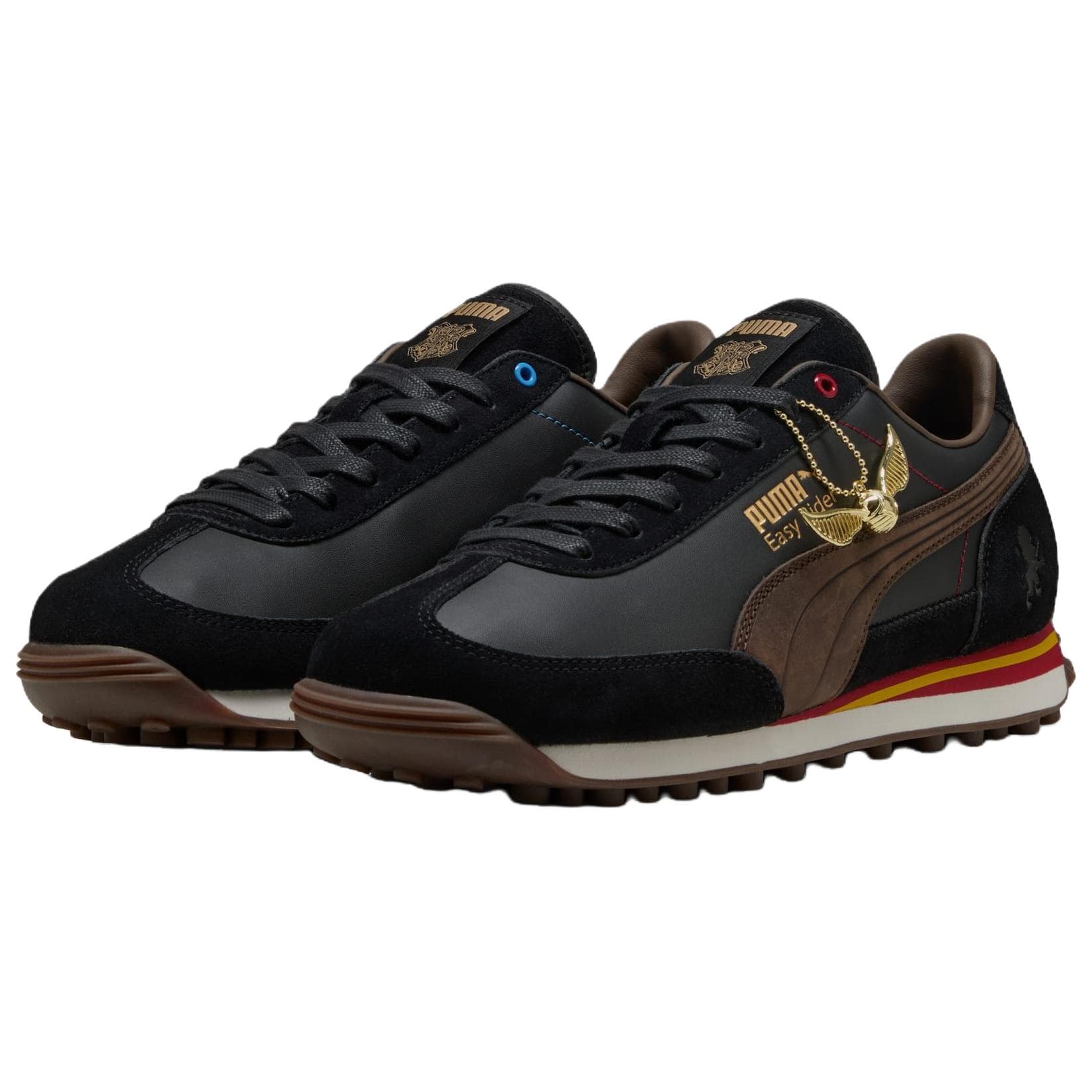 Кроссовки PUMA X Harry Potter Easy Rider Устойчивая к истиранию Низкая повседневная обувь Унисекс Черная - изображение 3