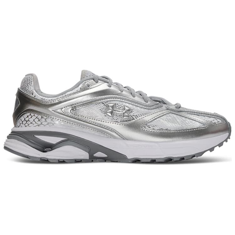Кроссовки Under Armour Apparition Low Топ Повседневная обувь Унисекс Серебряный - изображение 2