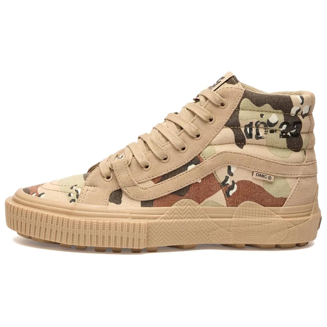 Кроссовки WTAPS X OAMC x Vans SK8 HI Высокие кеды Повседневная обувь Унисекс Хаки - изображение 1