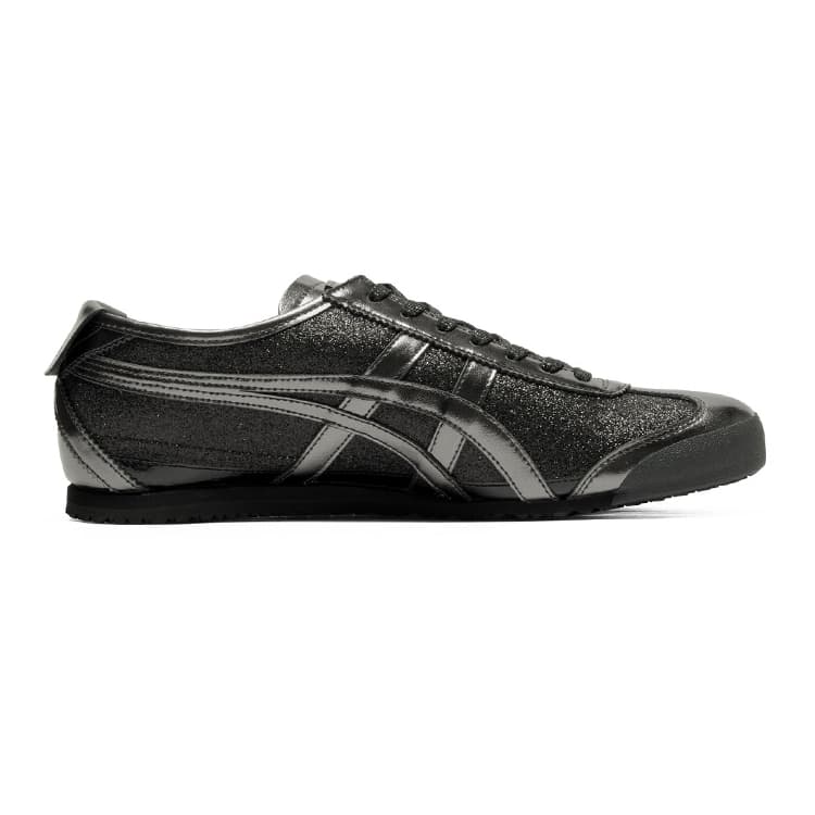 Кроссовки Onitsuka Tiger MEXICO 66 Low Топ Повседневная обувь Унисекс Черно-серый - изображение 2