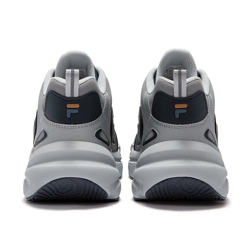 Кроссовки FILA FUSION SKY TRAIL DX Fishbone Head Устойчивый к истиранию Низкий Топ Повседневная Обувь Мужская Серый - изображение 3