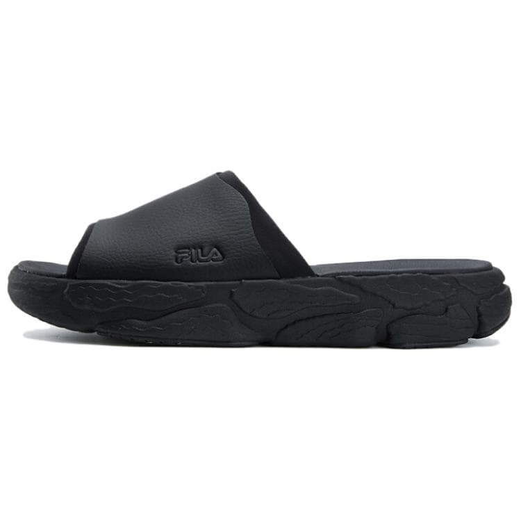 Сандалии FILA Fern Шлепанцы Мужские Черные - изображение 5