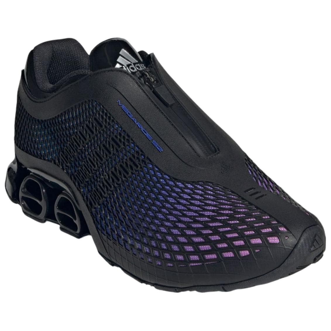 Кроссовки Adidas Megaride S2 Low Повседневная обувь унисекс синий-фиолетовый - изображение 3