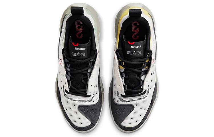 Кроссовки Jordan Delta 2 Black White Yellow - изображение 3