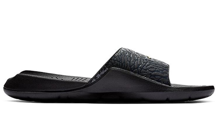 Сандалии Jordan Slides Black Gold - изображение 2