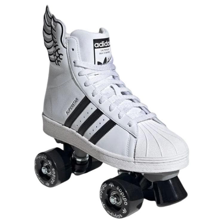 Кроссовки Jeremy Scott X adidas originals Superstar 82 High Топ Повседневная обувь Унисекс Белый - изображение 2