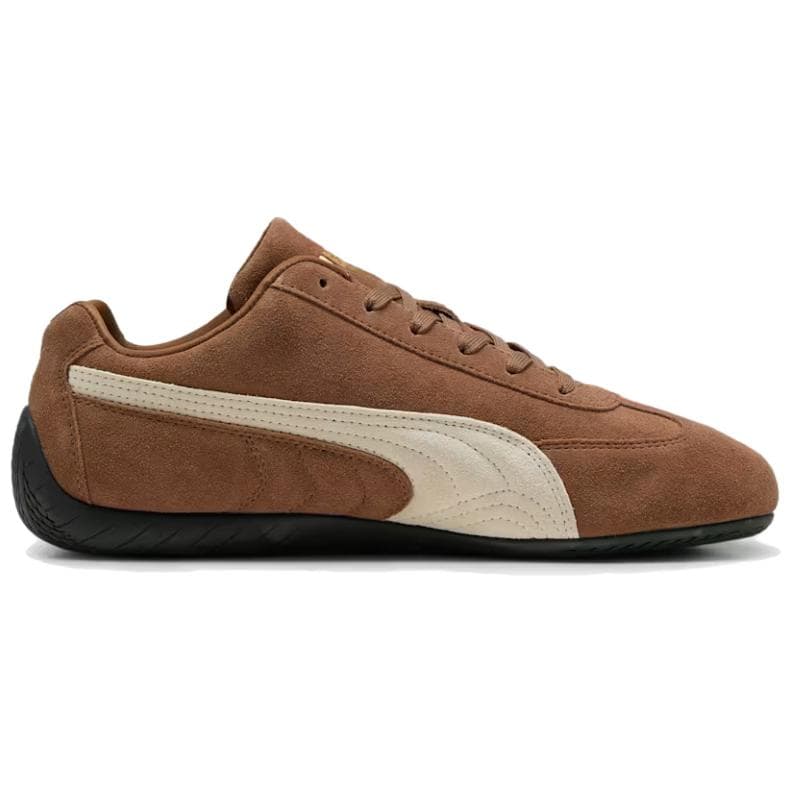 Кроссовки PUMA Speedcat Коровья кожа Низкий топ Повседневная обувь Унисекс Кофейный - изображение 2