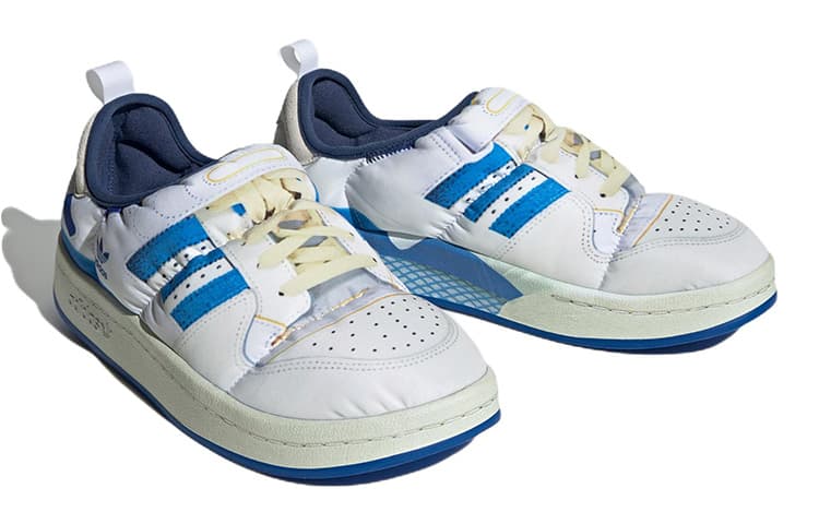 Кроссовки adidas Puffylette White Blue - изображение 3