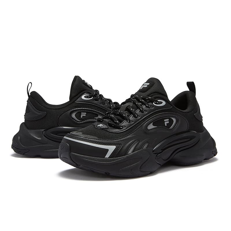 Кроссовки FILA FUSION FORCE Gravity Shoes Low Топ Повседневная обувь Женские Черный - изображение 4