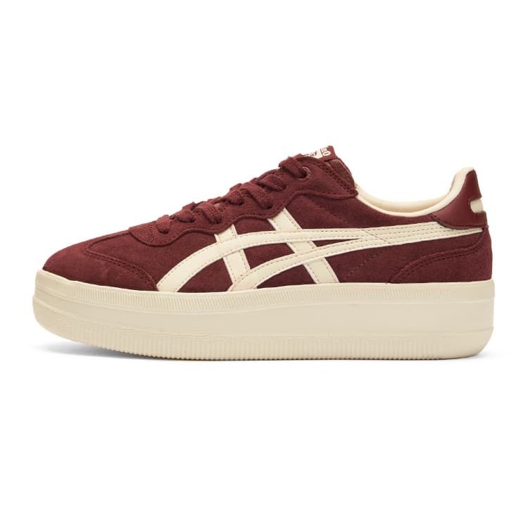 Кроссовки Onitsuka Tiger TOKUTEN CHUNK Low Топ Повседневная обувь Унисекс Бургундский - изображение 1