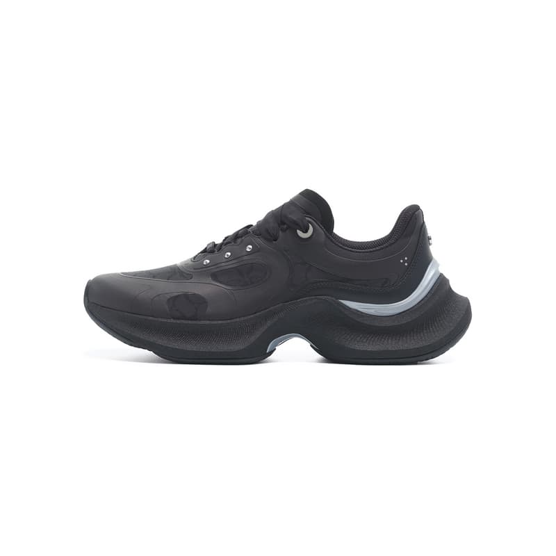 Кроссовки LI-NING 1990 Классическая коллекция Модные удобные универсальные индивидуальные амортизирующие износостойкие лоу-топы повседневная обувь женская черный - изображение 1