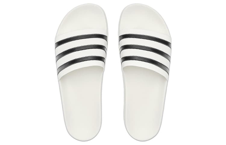 Сандалии Fear of God x adidas Originals Slide White Black - изображение 4