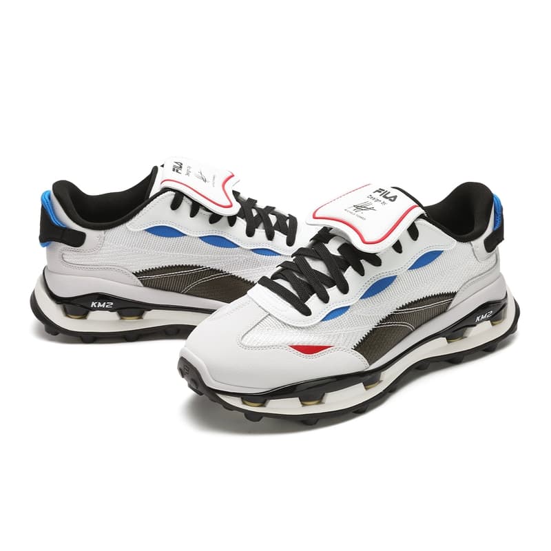 Кроссовки FILA KM2 White Grey - изображение 7