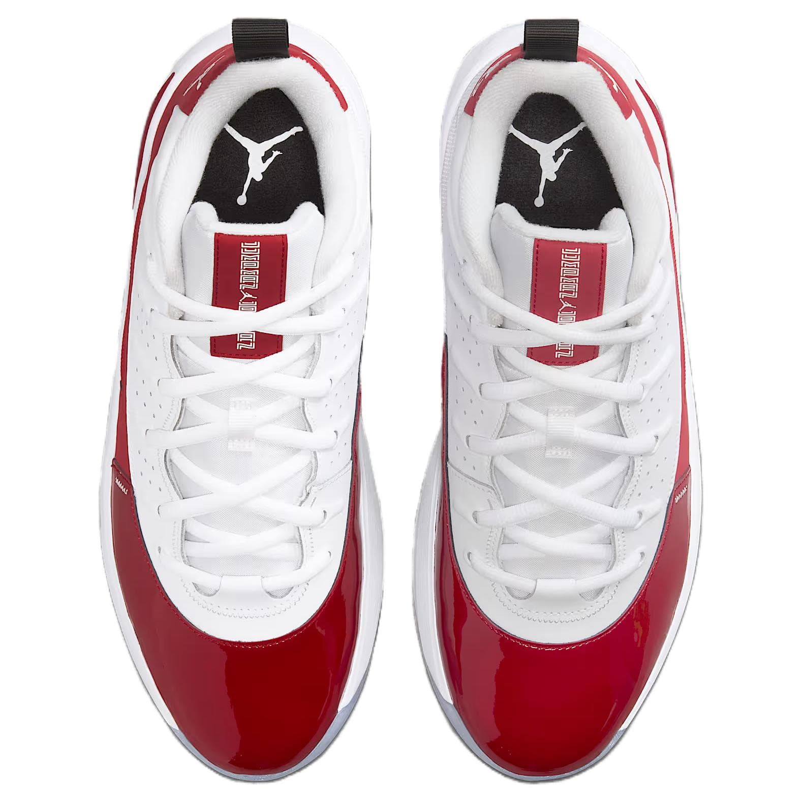 Кроссовки Jordan Max Aura 7 Устойчивый к истиранию MID Топ Повседневная обувь Мужская Белый Красный - изображение 3