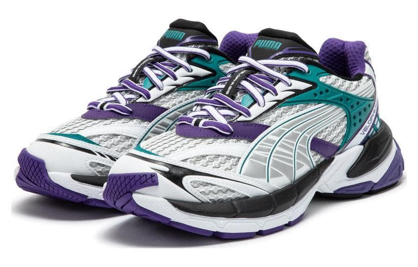 Кроссовки PUMA Velophasis Phased White Blue Purple - изображение 4