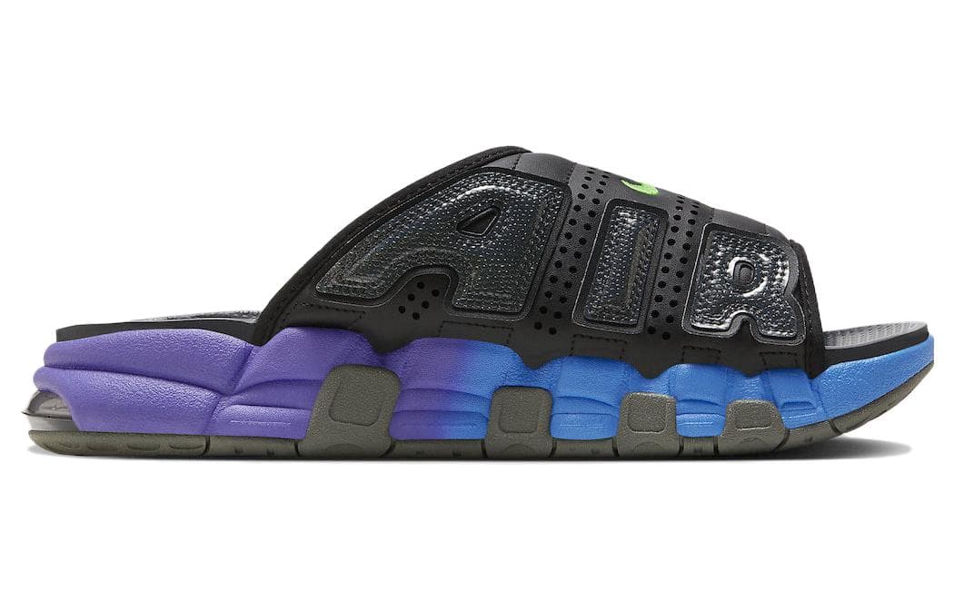Сандалии Nike Air More Uptempo Slide Black Blue - изображение 2