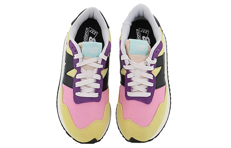 Кроссовки New Balance 237 Yellow Purple Pink - изображение 4