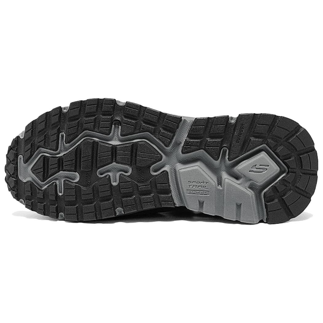 Кроссовки Skechers Износостойкий Термический Низкий Топ Повседневная Обувь Мужская Черный Серый - изображение 4