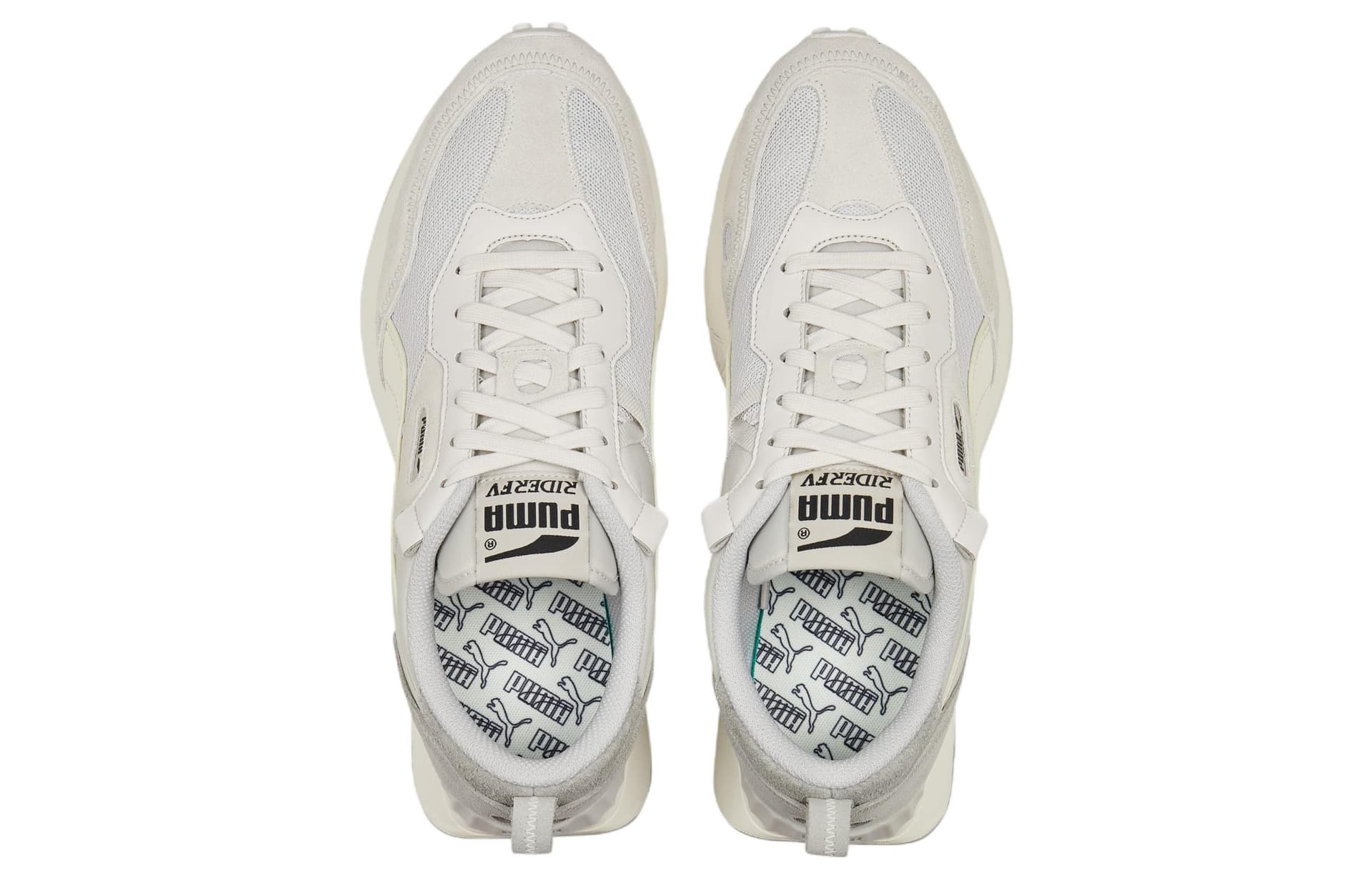 Кроссовки PUMA Rider FV Block White Grey - изображение 4
