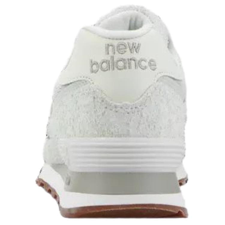 Кроссовки New Balance NB 574 Кожа Устойчивая к истиранию Низкий верх Повседневная обувь Женская Бежевая - изображение 4