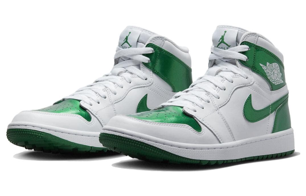 Кроссовки Jordan Air Jordan 1 High Golf "Pine Green" — фото 3