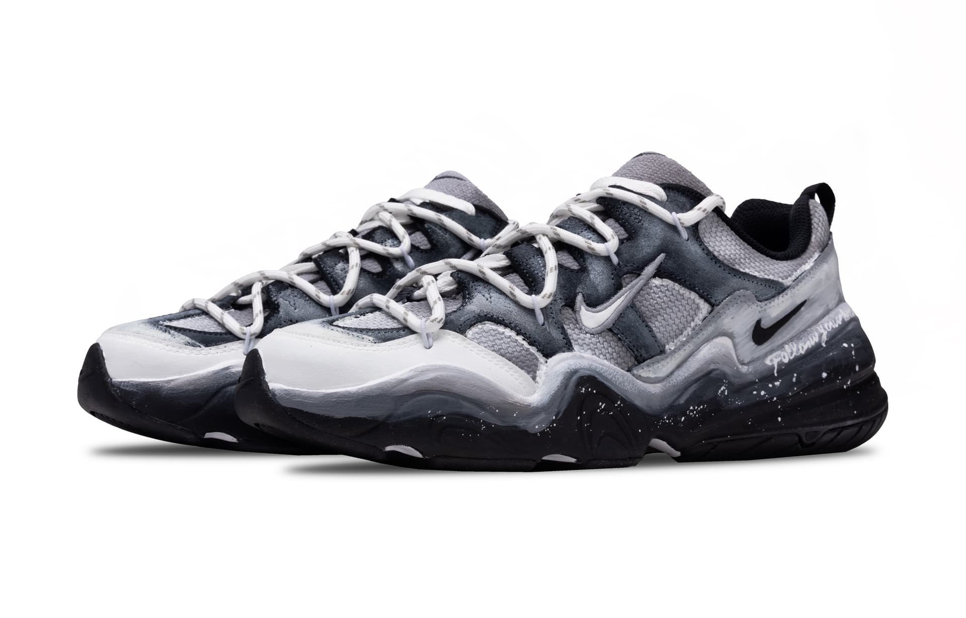 Кроссовки Nike Tech Hera Black Grey - изображение 3