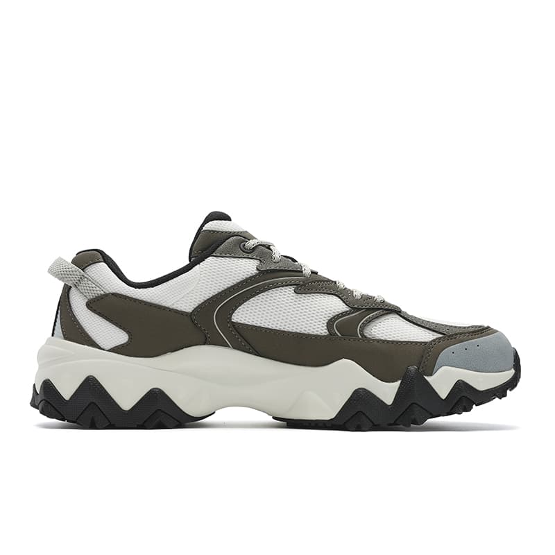 Кроссовки FILA OAKMONT 2S OUKE Starry 2S Low Top Повседневная обувь Мужская Белый Коричневый - изображение 2
