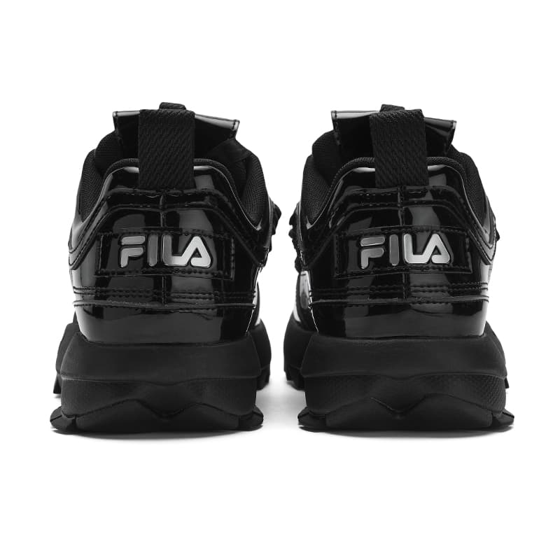 Кроссовки FILA Disruptor 2 Амортизация Износостойкий Низкий Топ Повседневная Обувь Женская Черная - изображение 5