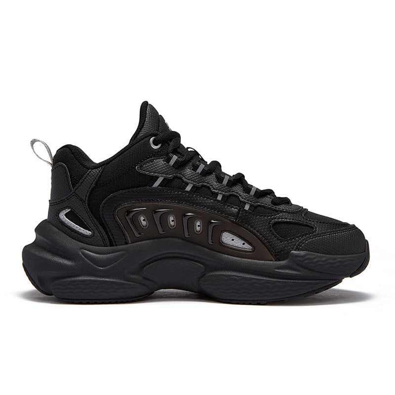 Кроссовки FILA FUSION SKY TRAIL Износостойкий MID Топ Повседневная обувь Женская Черная - изображение 2