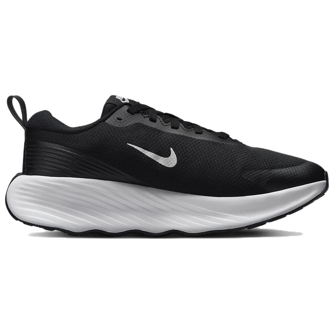 Кроссовки Nike противоскользящая низкая женская обувь для ходьбы черно-белая - изображение 2