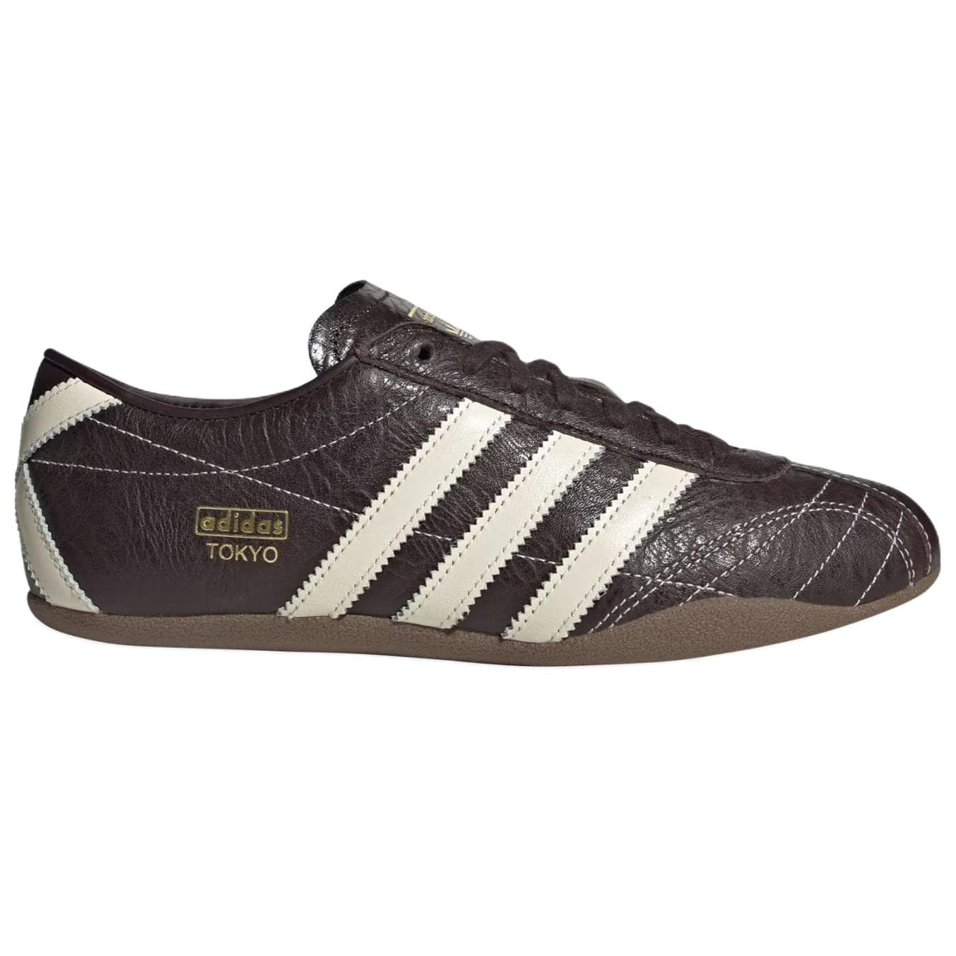 Кроссовки Adidas Originals Tokyo Low Casual Обувь Женская Темно-Коричневый Белый - изображение 2
