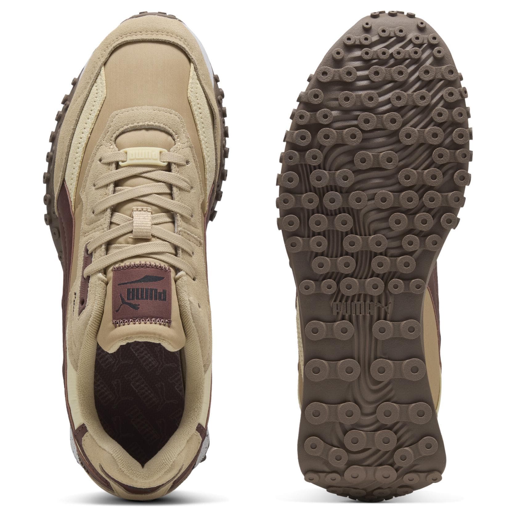 Кроссовки PUMA Blktop Rider Brown — фото 4