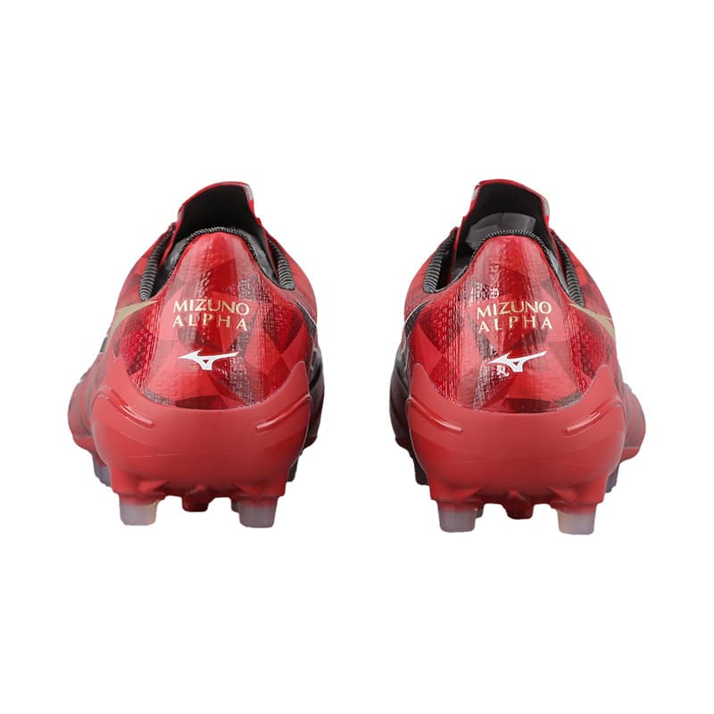 Кроссовки для футбола Mizuno Alpha 2 Футбольные бутсы Унисекс Red - изображение 4