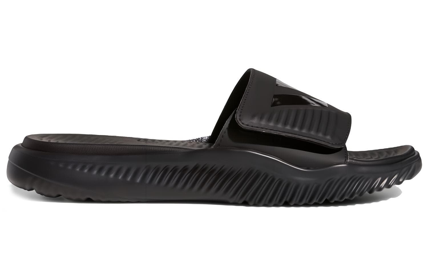Сандалии adidas AlphaBounce Black Slides Sandals - изображение 2