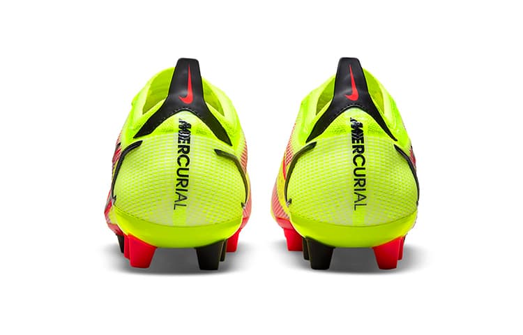 Кроссовки для футбола Nike Mercurial Vapor 14 Elite AG Fluorescent Yellow - изображение 5