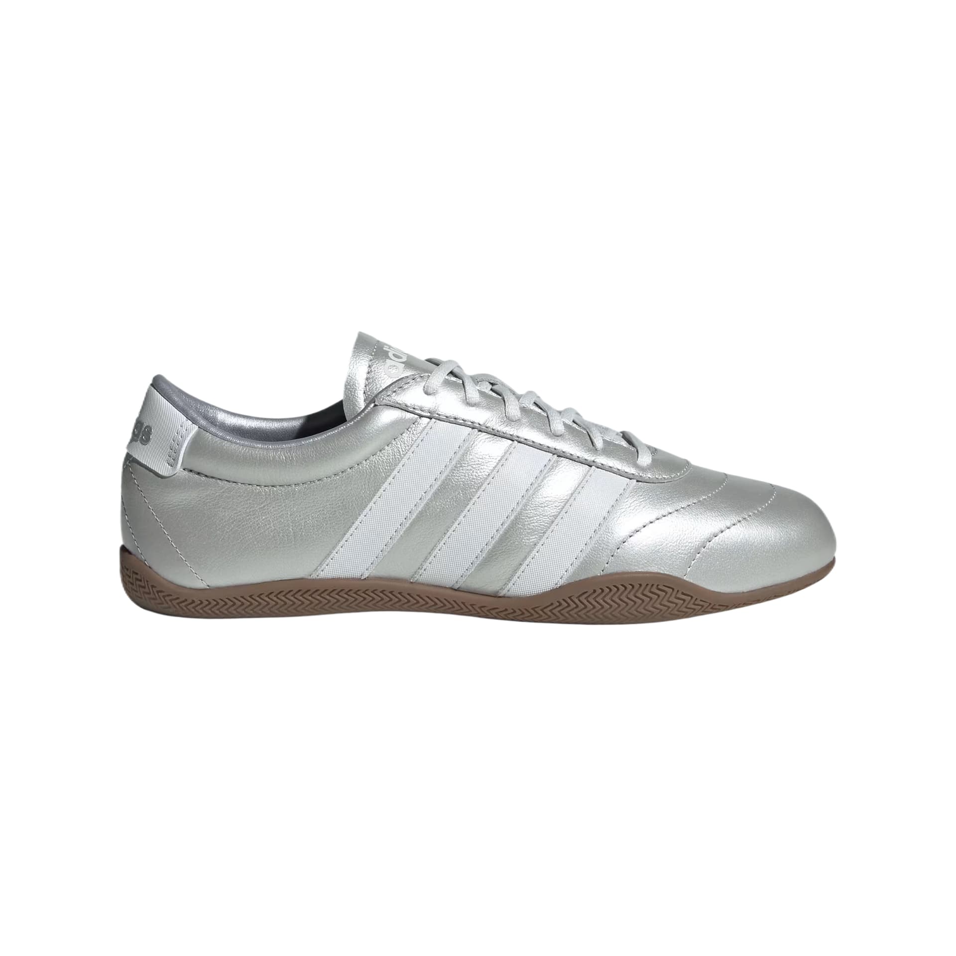 Кроссовки Adidas GRAND COURT Синтетическая кожа кожа низкий верх повседневная обувь женский серебряный - изображение 2