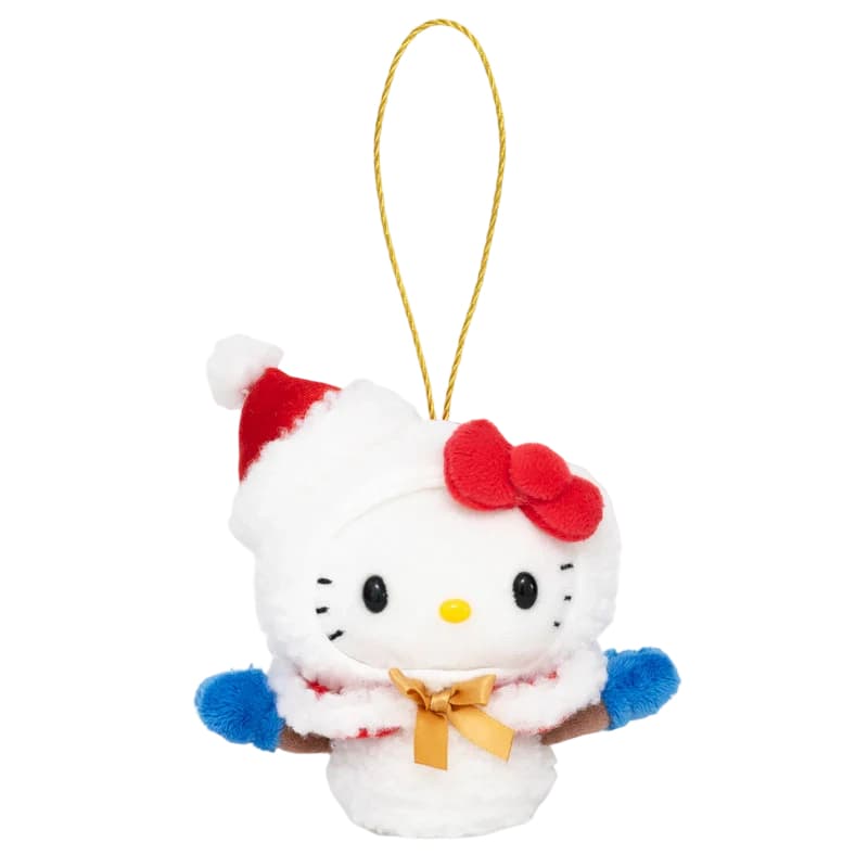 Sanrio Hello Kitty Hello Kitty Мягкие игрушки с брелоками 11,4 см Длина тела - изображение 1